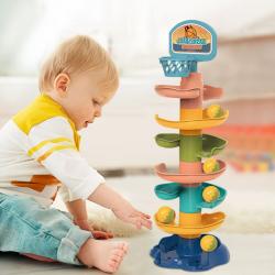 Montessori - bokštas su kamuoliukais